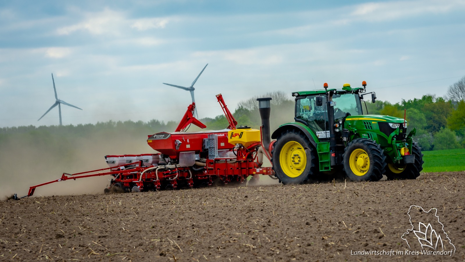 Mehr über den Artikel erfahren Neu in unserem Fuhrpark: Kverneland Drille